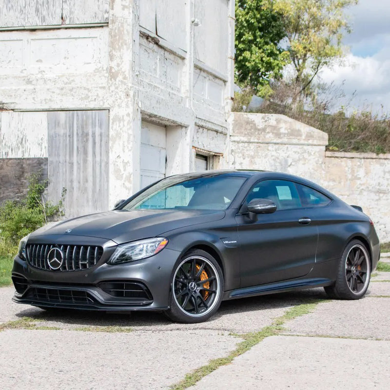Mercedes C63 AMG Front Side View