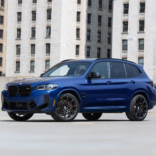  BMW X3M Competition Front Side View