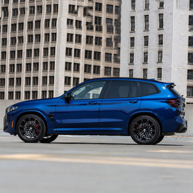  BMW X3M Competition Side View