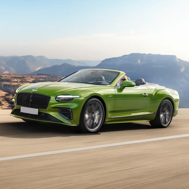 Bentley Continental GTC Front Side View