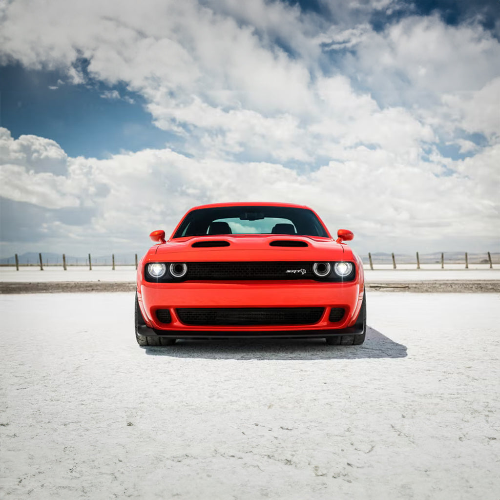 Dodge Challenger Hellcat Front View