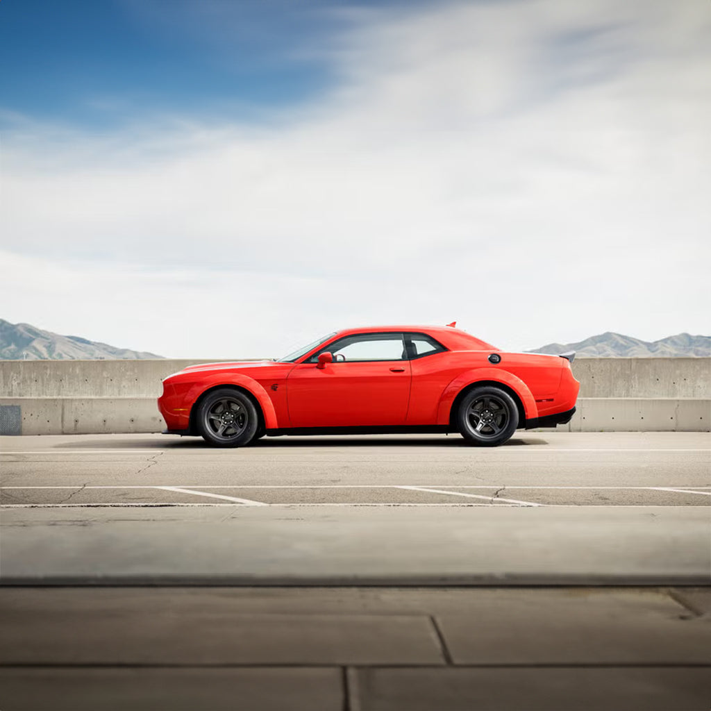 Dodge Challenger Hellcat Side View