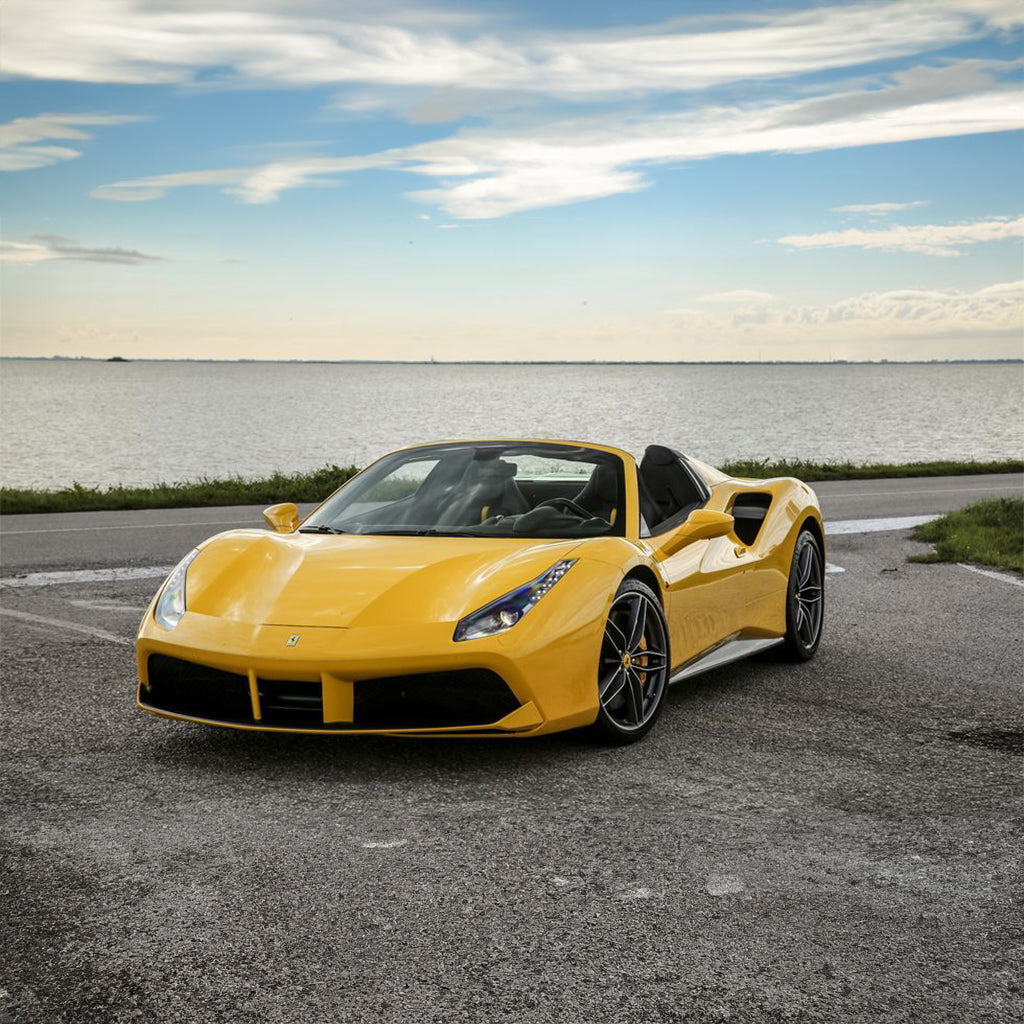 Ferrari 488 Spider for open-top Luxury