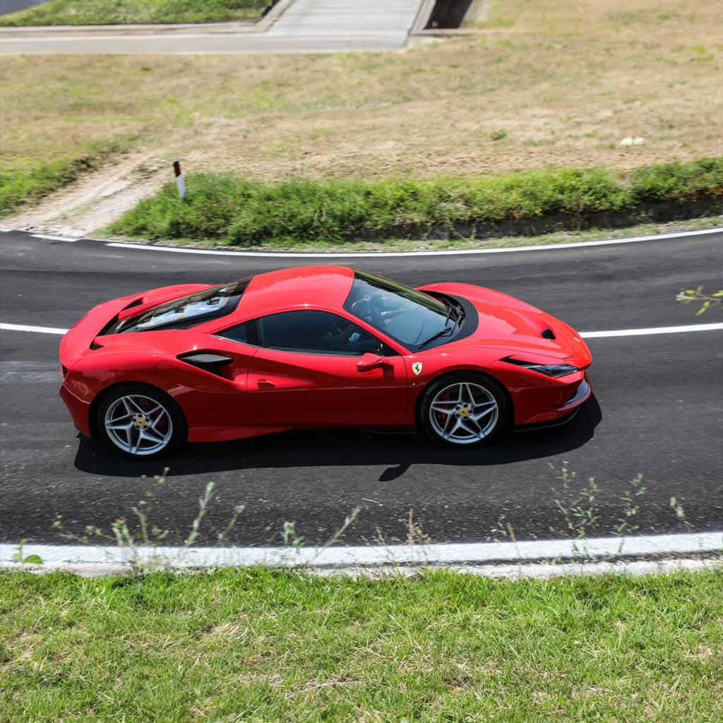 Ferrari F8 Tributo available at Skye Car Rental