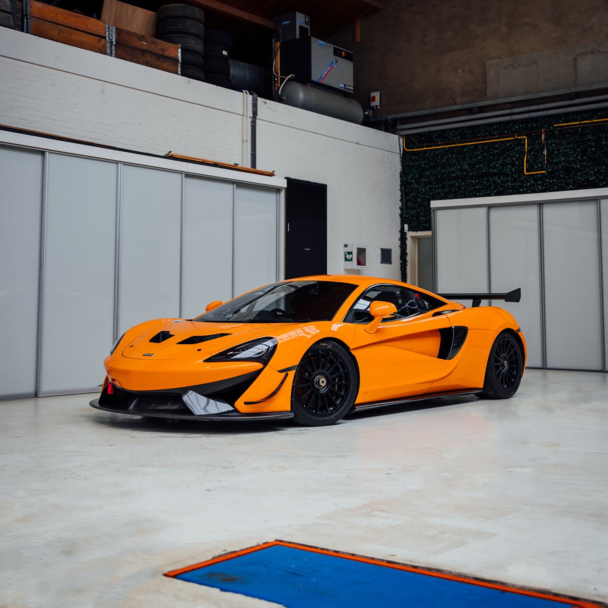 Orange McLaren 570S Sports Car