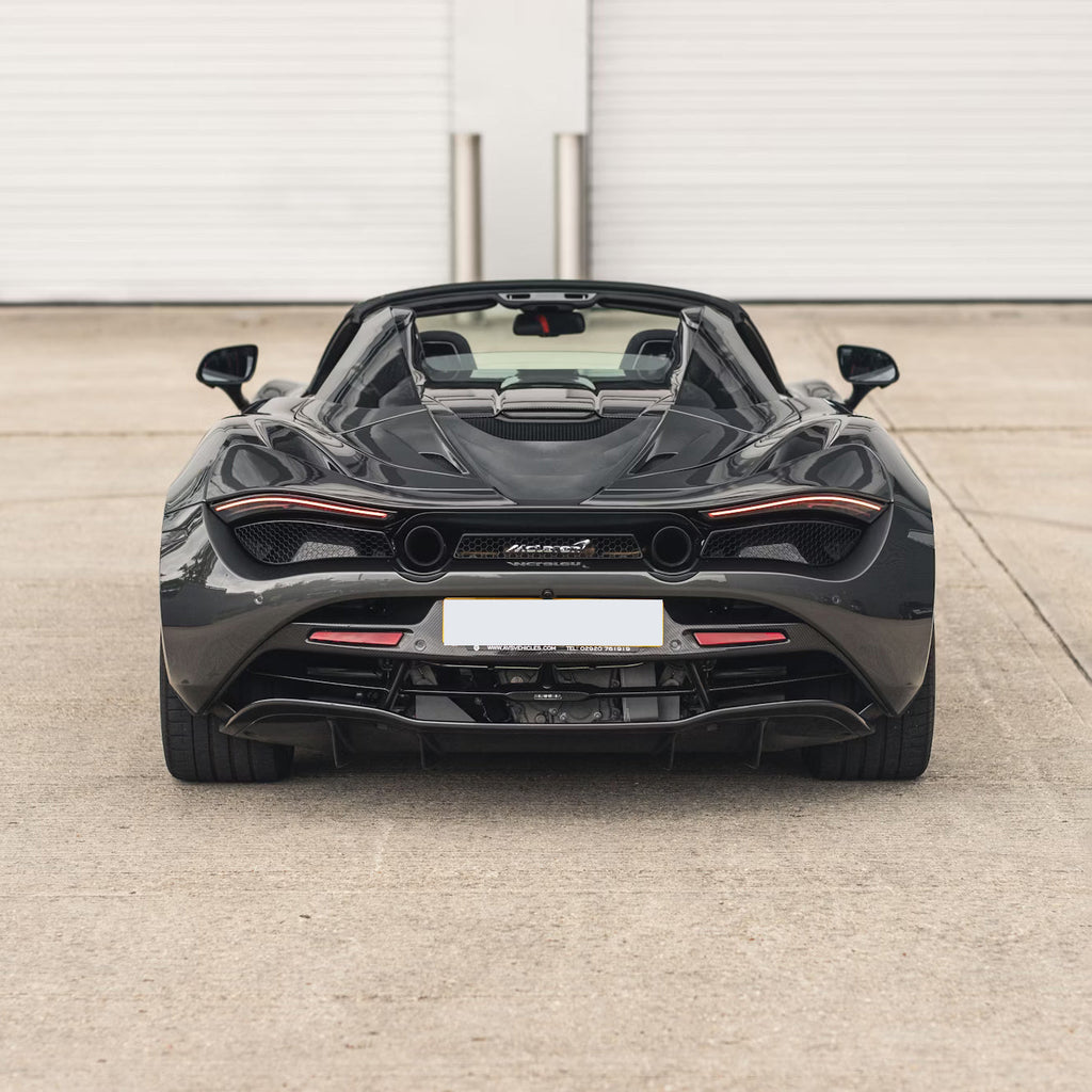 McLaren 720S Supercar Back View