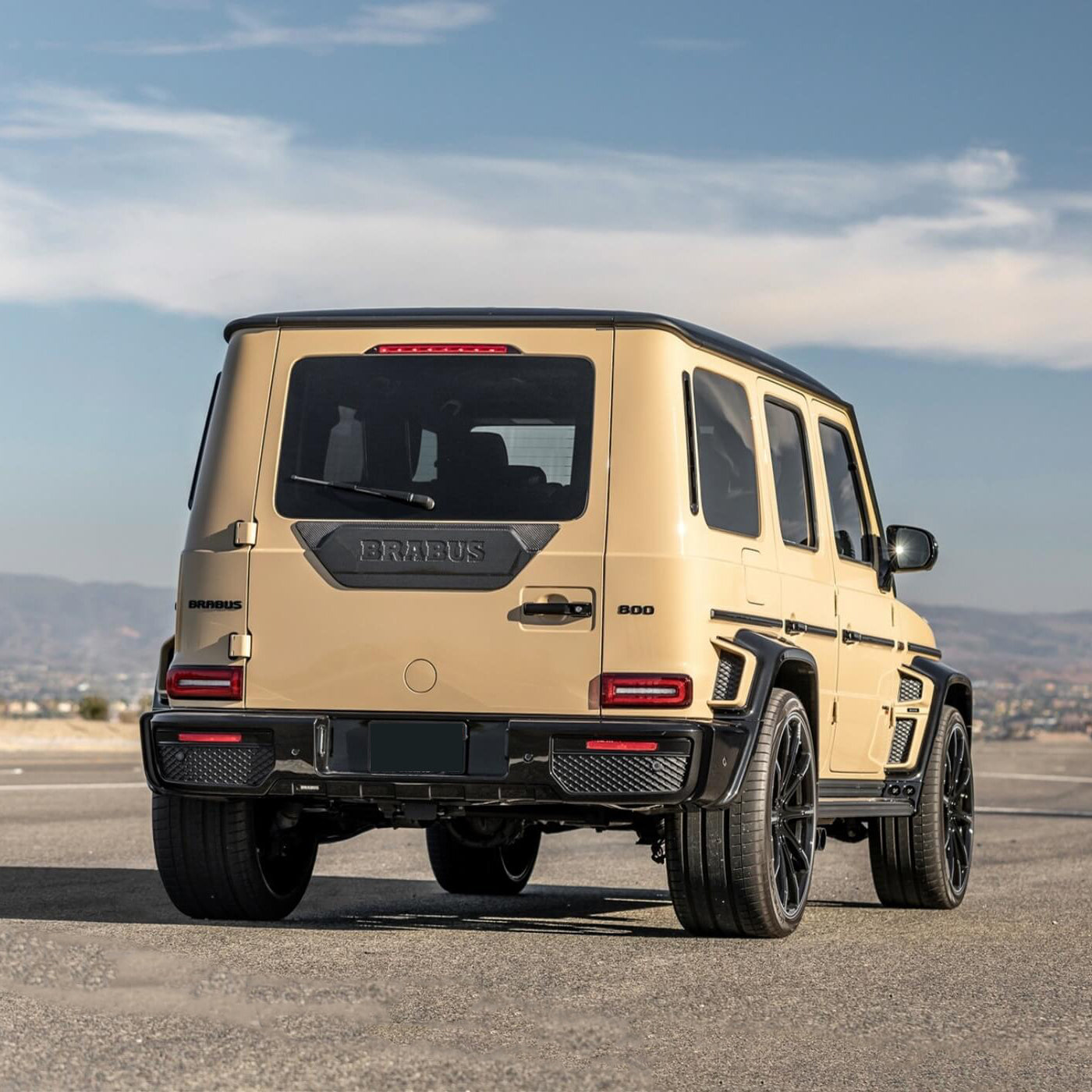 Mercedes-Benz G800 Brabus Back Side View