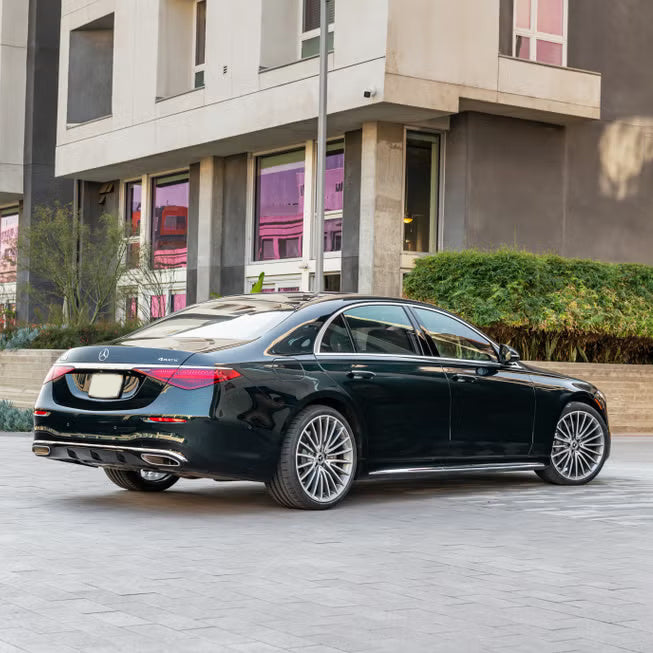 Mercedes Benz S500 Back Side View