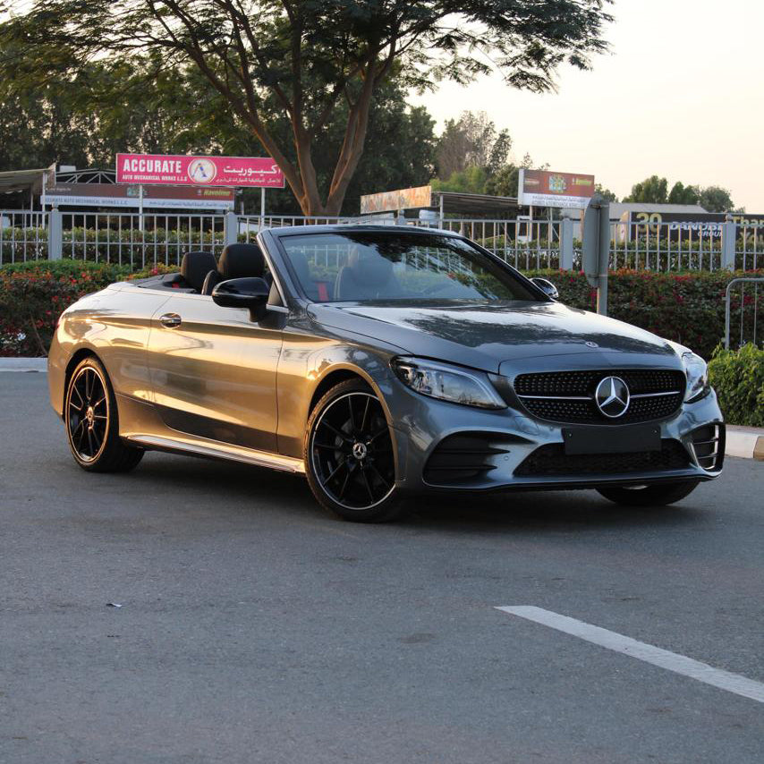 Mercedes C200 Convertible Front Side View