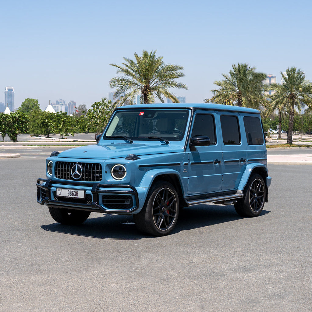 Mercedes G63 SUV Front Side View