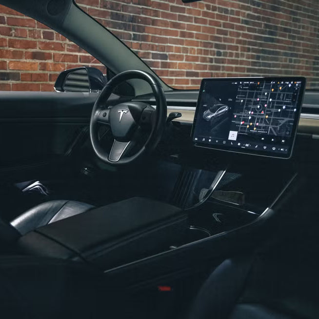 Tesla Model 3 Interior Dashbord