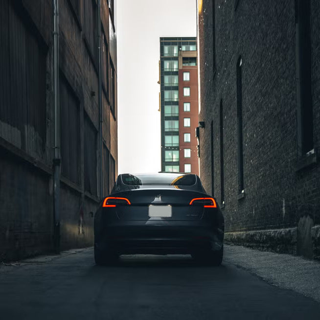 Tesla Model 3 Back View